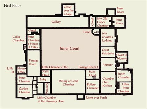 Tudor Hall Map .